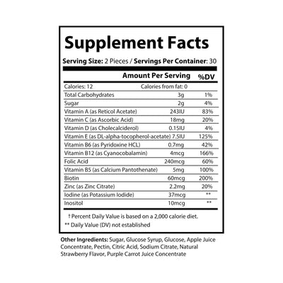 Multivitamin Gummies Supplement