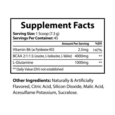 BCAA Supplement [Watermelon Flavor]