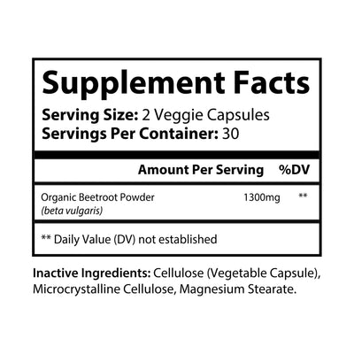 Organic Beetroot Supplement